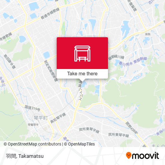 羽間 map