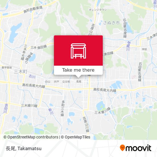 長尾 map