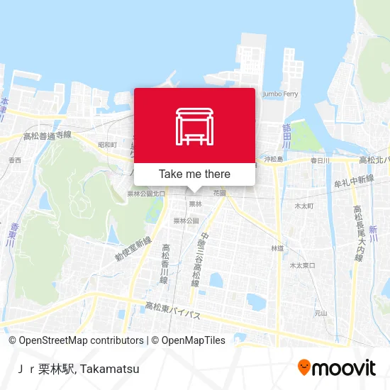 Ｊｒ栗林駅 map
