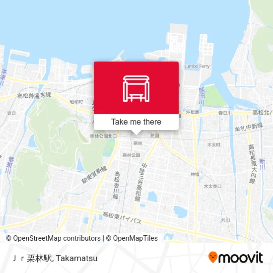 Ｊｒ栗林駅 map