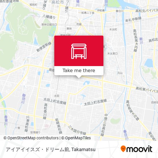 アイアイイスズ・ドリーム前 map