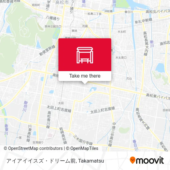 アイアイイスズ・ドリーム前 map