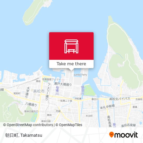 朝日町 map