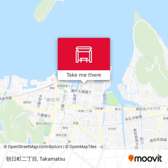 朝日町二丁目 map