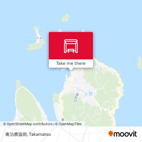 庵治農協前 map