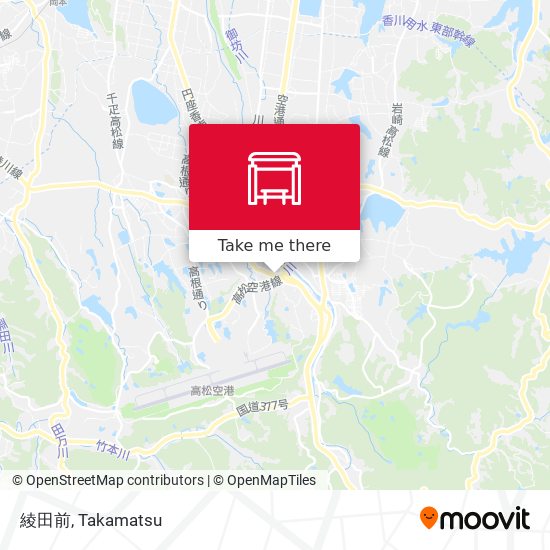 綾田前 map