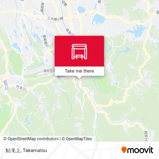 鮎滝上 map