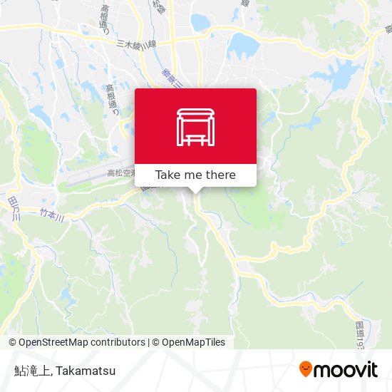 鮎滝上 map