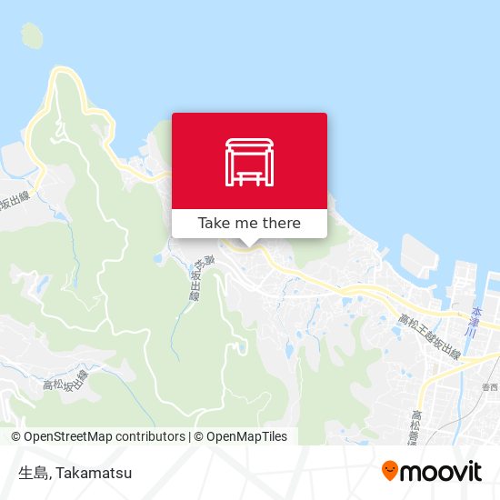 生島 map
