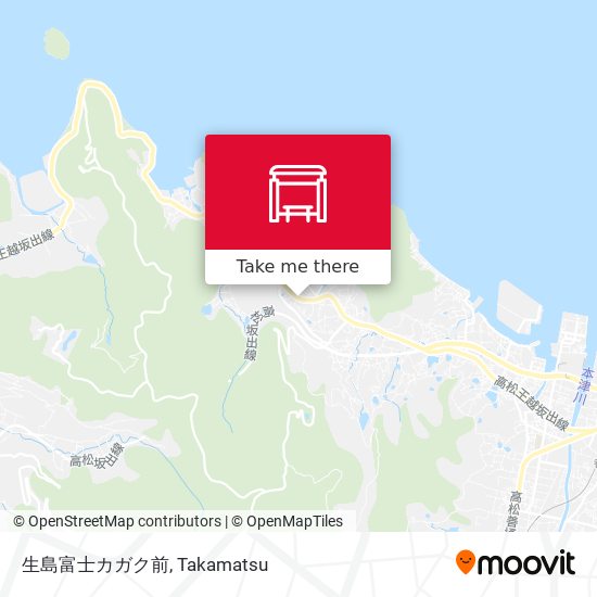 生島富士カガク前 map