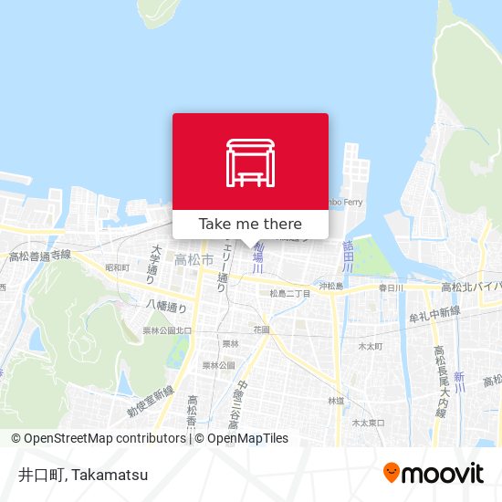 井口町 map