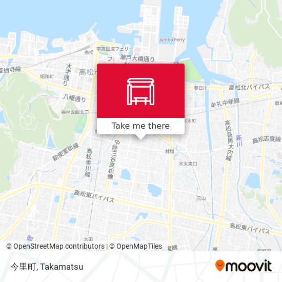 今里町 map
