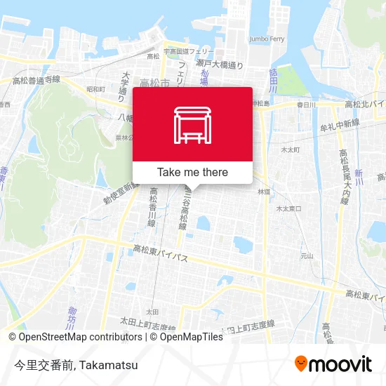 今里交番前 map