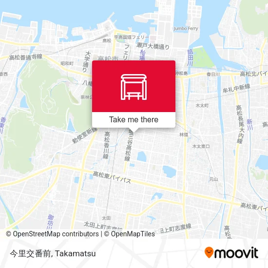 今里交番前 map