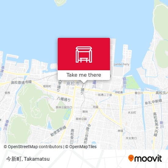 今新町 map