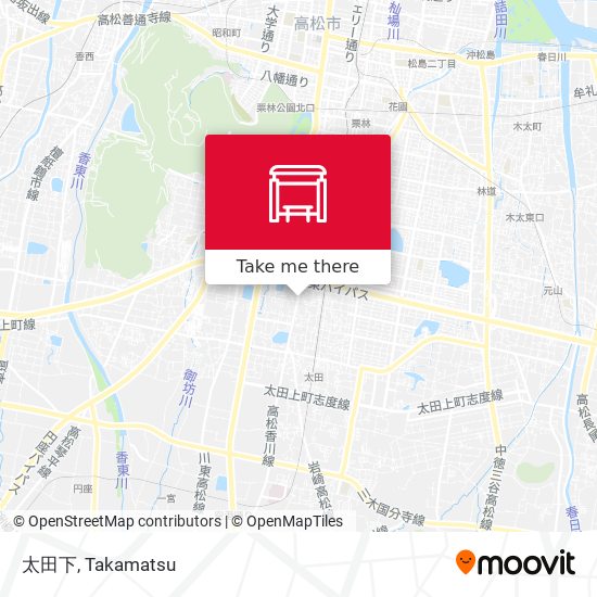 太田下 map
