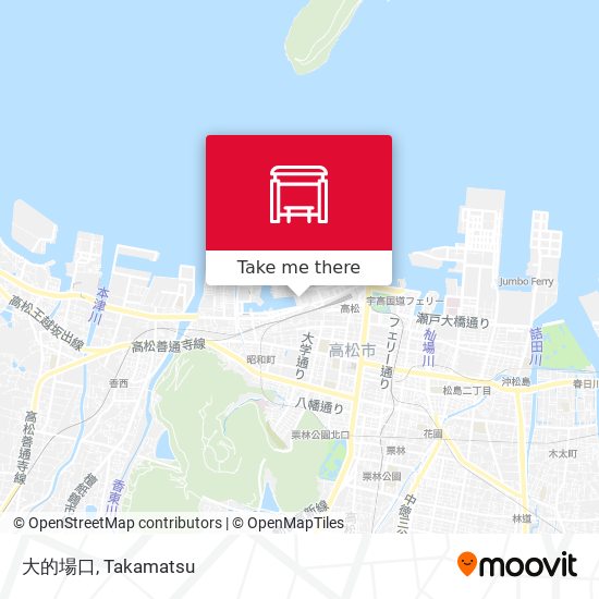 大的場口 map