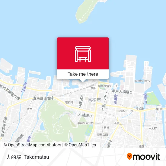 大的場 map