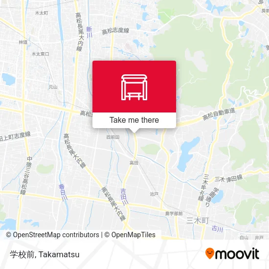 学校前 map