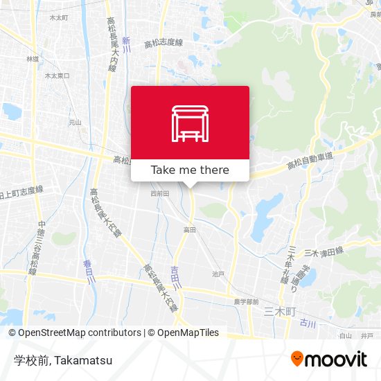 学校前 map