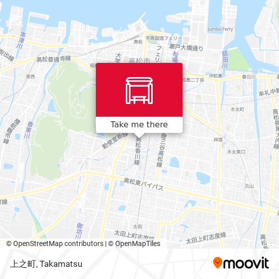 上之町 map