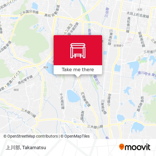 上川部 map