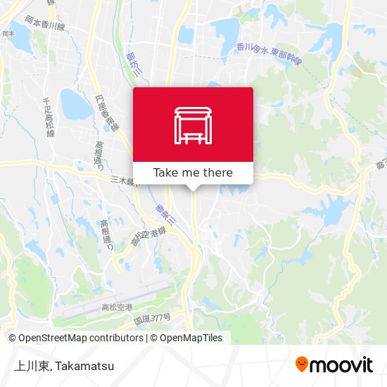 上川東 map