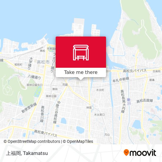 上福岡 map