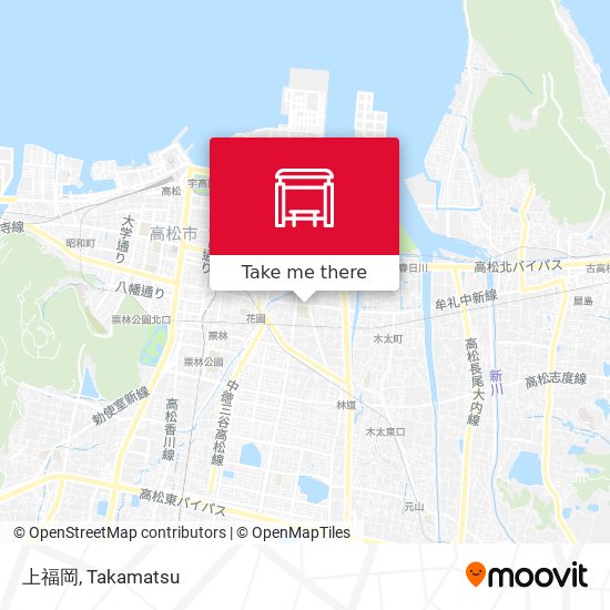 上福岡 map
