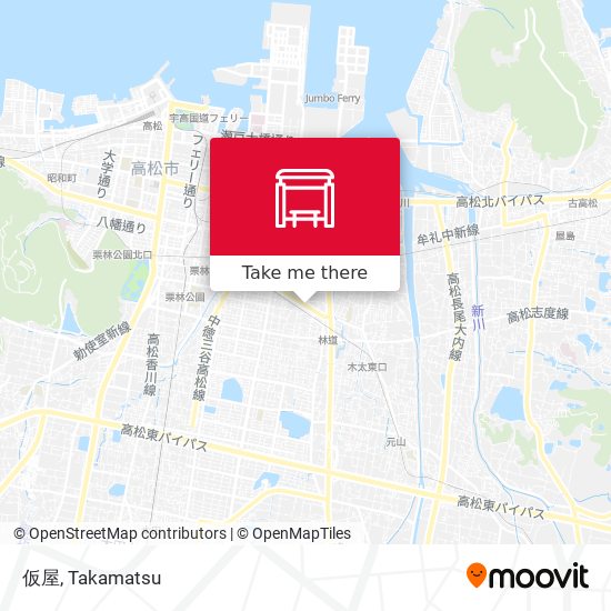 仮屋 map