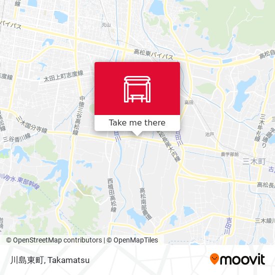 川島東町 map