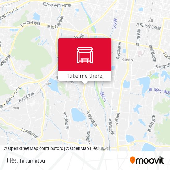 川部 map