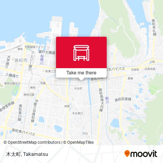 木太町 map
