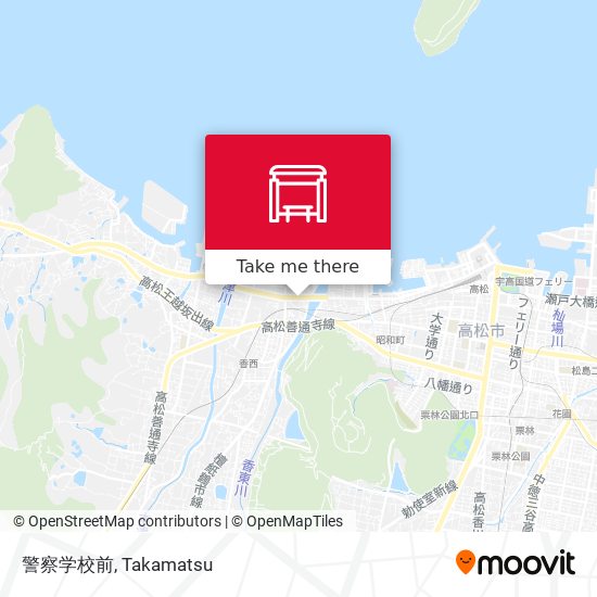 警察学校前 map