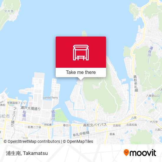 浦生南 map