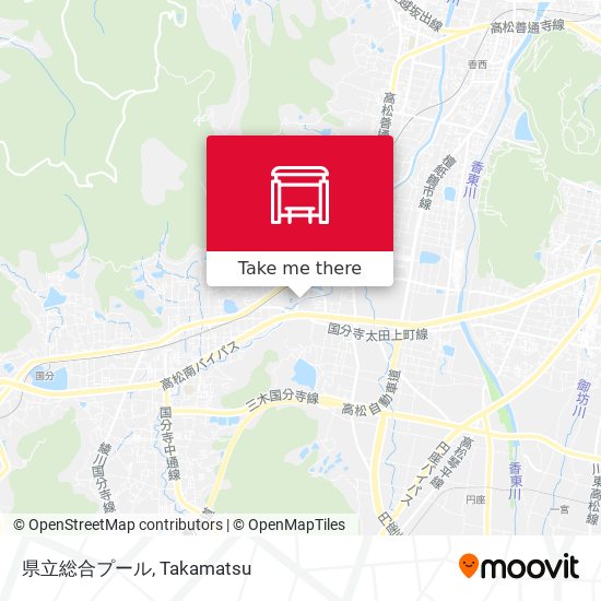 県立総合プール map