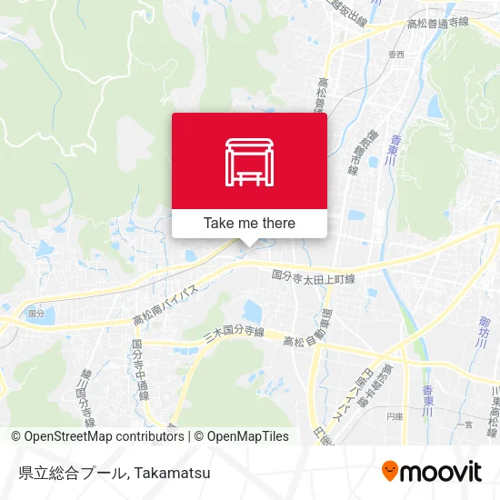 県立総合プール map