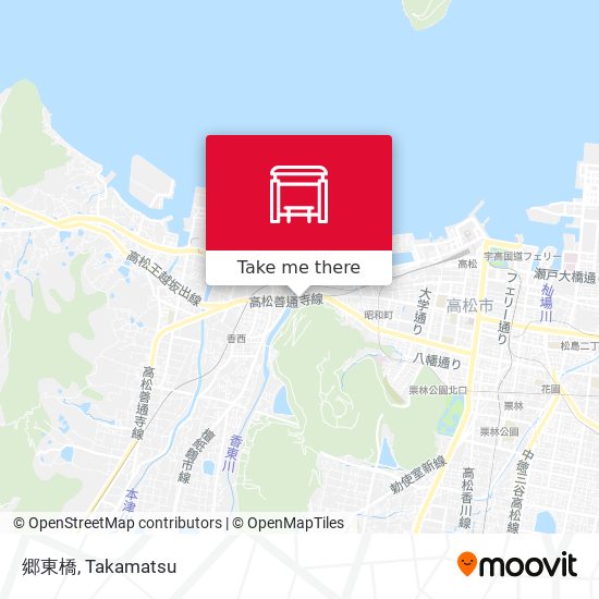 郷東橋 map