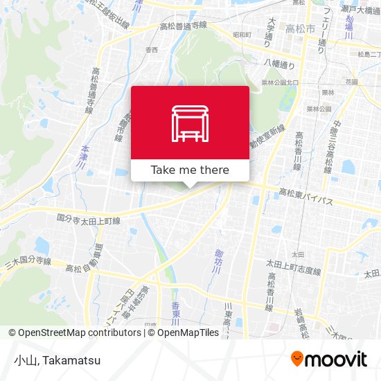 小山 map