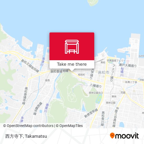 西方寺下 map