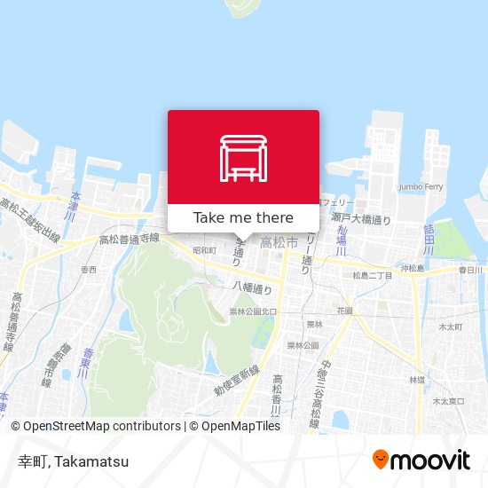 幸町 map