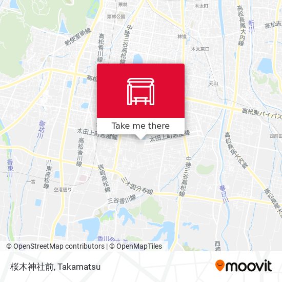 桜木神社前 map