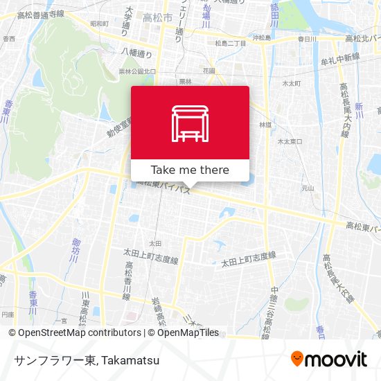 サンフラワー東 map
