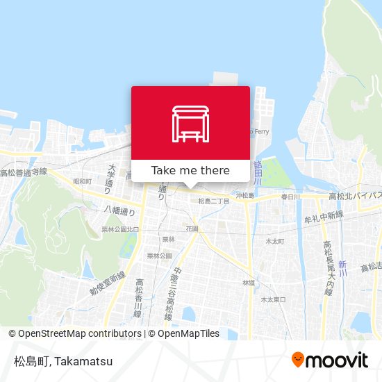 松島町 map