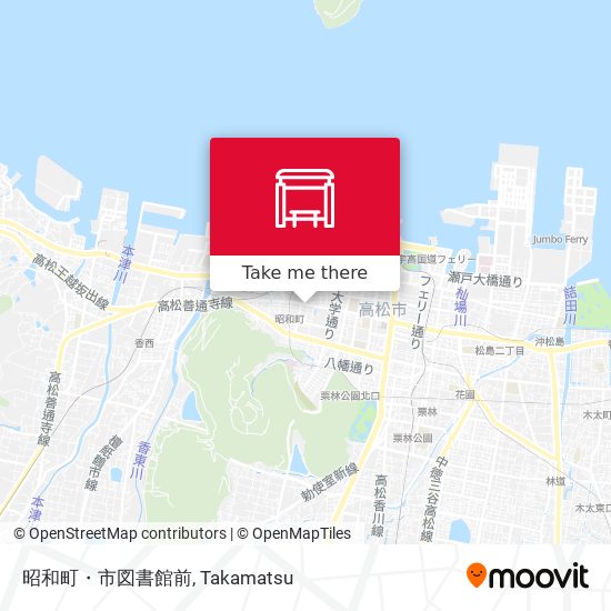 昭和町・市図書館前 map