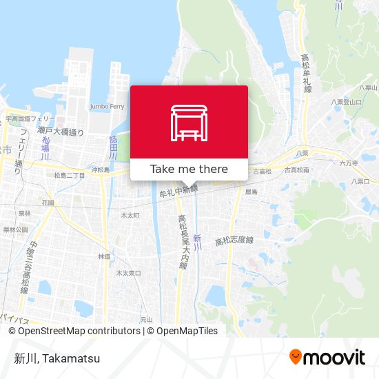 新川 map