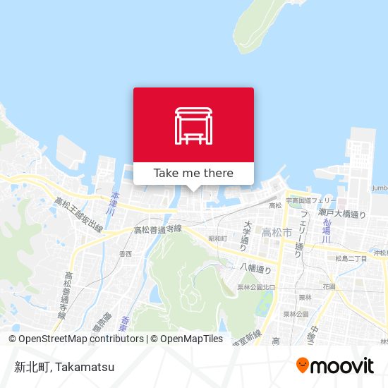 新北町 map