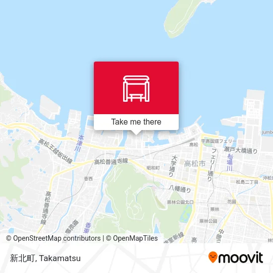 新北町 map