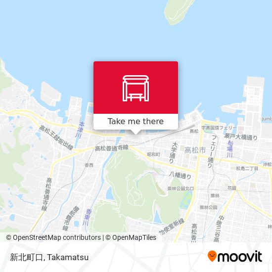 新北町口 map