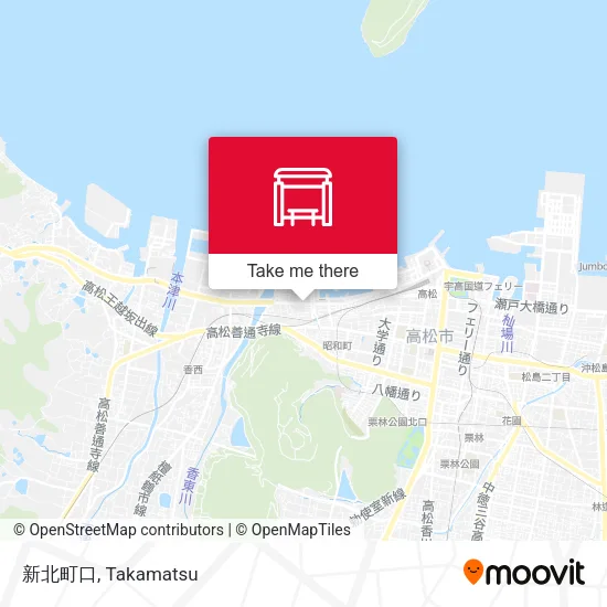 新北町口 map